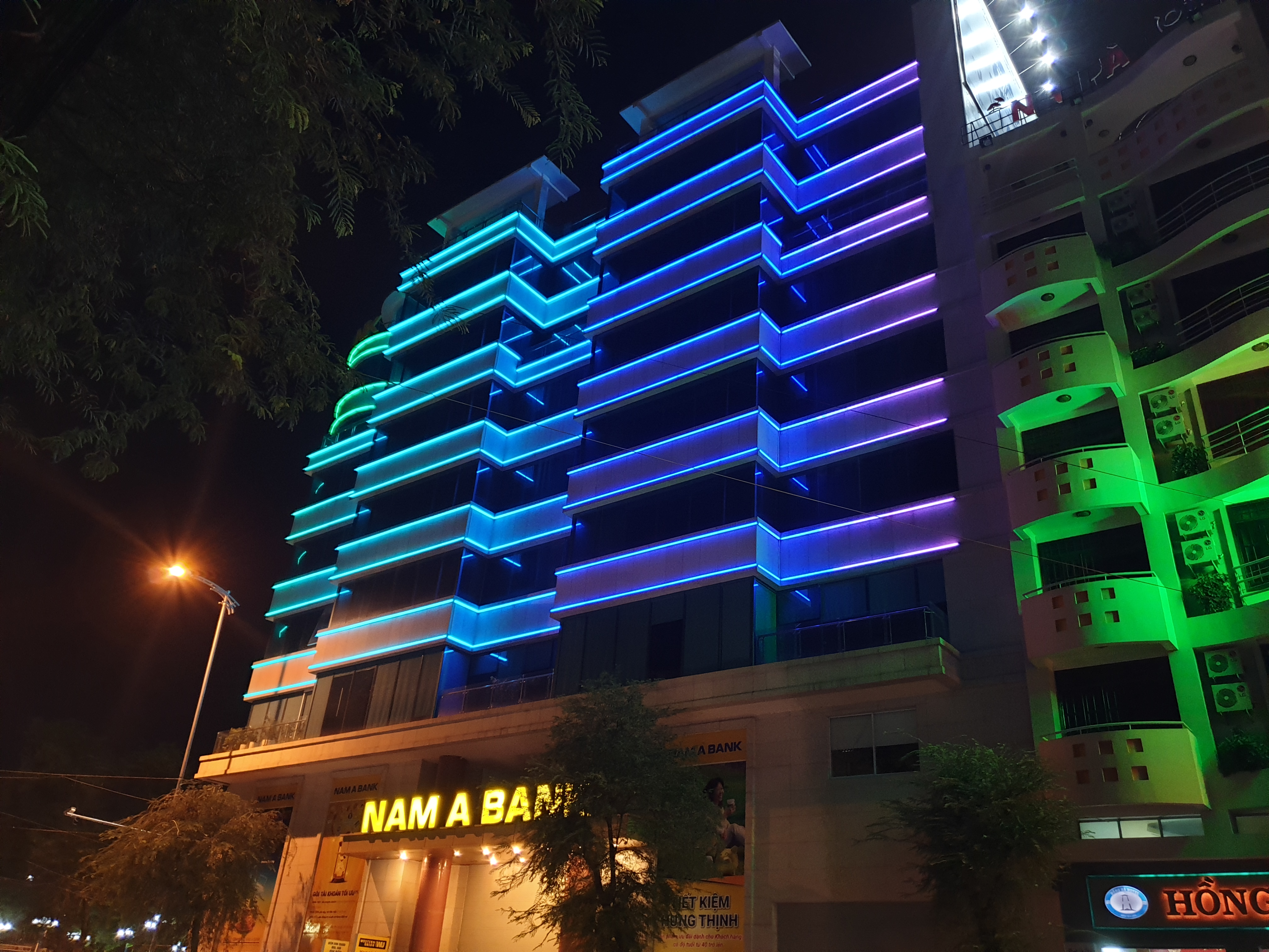 Nam A Bank bank building